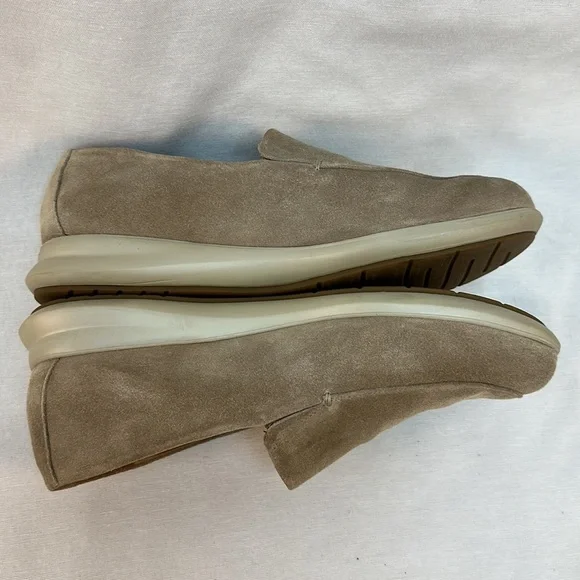 Samuel Hubbard Freedom First Taupe Suede Shoes 9 - Picture 9 of 9